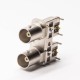 20pcs BNC PCB Right Angle Dual Female Connector Through Hole 20pcs BNC PCB Right Angle Dual Female Connector Through Hole