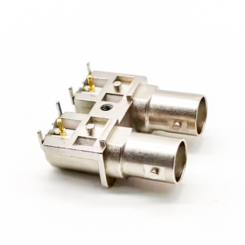 20pcs BNC PCB Right Angle Dual Female Connector Through Hole 20pcs BNC PCB Right Angle Dual Female Connector Through Hole