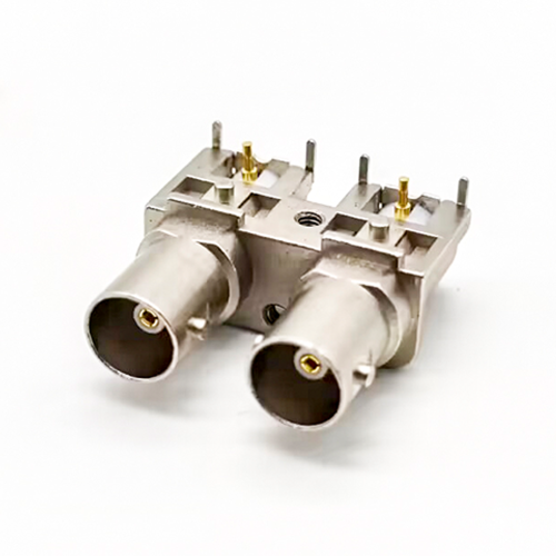 20pcs BNC PCB Right Angle Dual Female Connector Through Hole 20pcs BNC PCB Right Angle Dual Female Connector Through Hole