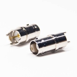 20pcs BNC Straight Connector Female 180 Degree DIP for PCB Mount
