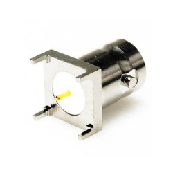 20pcs BNC Straight Female Connector Through Hole for PCB Mount