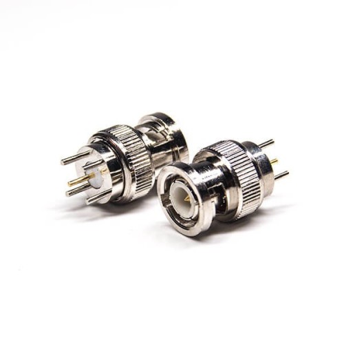 20pcs BNC Through Hole Male Connector 180 Degree for PCB Mount 20pcs BNC Through Hole Male Connector 180 Degree for PCB Mount
