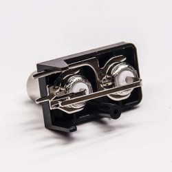 20pcs Double Female BNC Connector Angled for PCB Mount