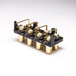 20pcs Gold Plating BNC Connector Female 90 Degree PCB Mount DIP Type