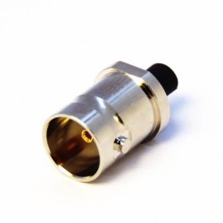 20pcs HD BNC Connector Cable Mount Solder Type Female Straight