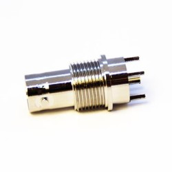 20pcs HD BNC Connectors Front Bulkhead Female Vertical Type Nickel plating