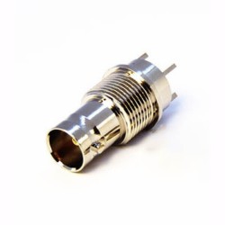 20pcs HD BNC Connectors Front Bulkhead Female Vertical Type Nickel plating