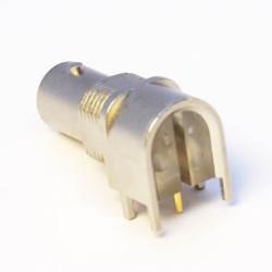 20pcs HD SDI BNC Right Angle Female DIP Type PCB Connector Mount Bulkhead