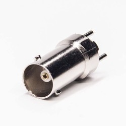 20pcs Micro BNC connector panel mount Straight Female for PCB Mount