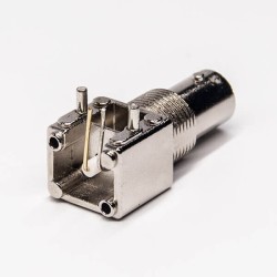 20pcs PCB Mount BNC Female Coaxial Connector Jack Through Hole for PCB Mount