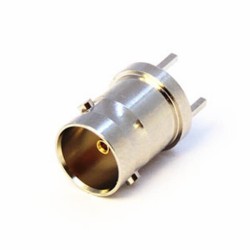 20pcs Right Angled Female HD BNC Connector for PCB with Through Hole Connector