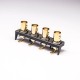 4 Holes BNC Connector Female DIP Type PCB Mount 90 Degree Gold Plating 4 Holes BNC Connector Female DIP Type PCB Mount 90 Degree Gold Plating