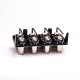 8 Holes BNC Connector Female Right Angled PCB Mount DIP Type 8 Holes BNC Connector Female Right Angled PCB Mount DIP Type