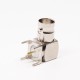 BNC 90 Degree Female Connector Through Hole for PCB Mount