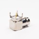 BNC 90 Degree Female Connector Through Hole for PCB Mount