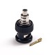 BNC Antenna Connector Straight Male Solder Type with Black Electrophoresis BNC Antenna Connector Straight Male Solder Type with Black Electrophoresis