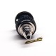 BNC Antenna Connector Straight Male Solder Type with Black Electrophoresis BNC Antenna Connector Straight Male Solder Type with Black Electrophoresis
