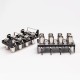BNC Connector Angled 2x4 Jack coaxial for PCB BNC Connector Angled 2x4 Jack coaxial for PCB