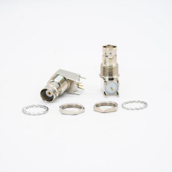 BNC connector Angled Jack for PCB Mount