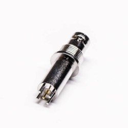 BNC Connector Extended Female Vertical Type Through Hole for PCB