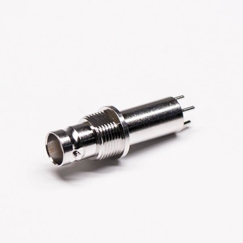 BNC Connector Extended Female Vertical Type Through Hole for PCB BNC Connector Extended Female Vertical Type Through Hole for PCB