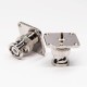 BNC Connector Flange Mount Plug 180 Degree Solder Type for Coaxial Connector BNC Connector Flange Mount Plug 180 Degree Solder Type for Coaxial Connector