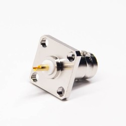BNC Connector HD Video Bulkhead Jack Receptacle for Panel