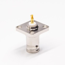 BNC Connector HD Video Bulkhead Jack Receptacle for Panel