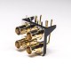 BNC Connector install Female Angled DIP Type for PCB Mount BNC Connector install Female Angled DIP Type for PCB Mount