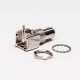 BNC Connector PCB Mount Angled Female Bulkhead for PCB