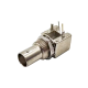 BNC Connector PCB Mount Angled Female Bulkhead for PCB