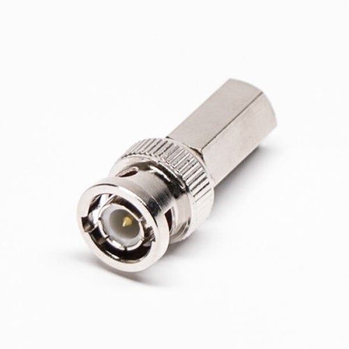BNC Connector Plug RF Coaxial Connector Male Clamp Type to Cable BNC Connector Plug RF Coaxial Connector Male Clamp Type to Cable