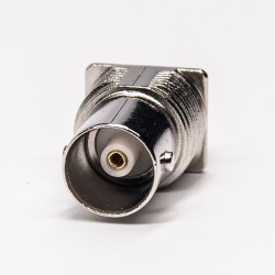 BNC Connector Straight Bulkhead Female for Edge Mount