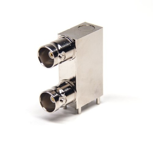 Bnc Double Female Connector Angled DIP Type for PCB Mount Bnc Double Female Connector Angled DIP Type for PCB Mount