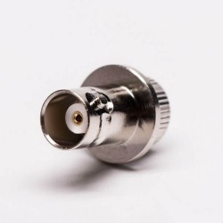 BNC Famale Connector for Panel Mount Vertical Type with Straight knurl