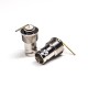 BNC Female Connector Right Angled Nickel Plating RollingType BNC Female Connector Right Angled Nickel Plating RollingType
