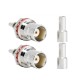 BNC Female Connector Straight 75 ohm RF Connector Waterproof Crimp Type for RG174 BNC Female Connector Straight 75 ohm RF Connector Waterproof Crimp Type for RG174
