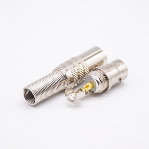 BNC Female for Cable Straight RF Connector Locking Wire