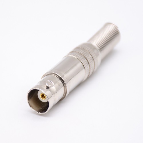 BNC Female for Cable Straight RF Connector Locking Wire