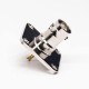 BNC Flange Mount 4 Hole Female Connector Solder Type BNC Flange Mount 4 Hole Female Connector Solder Type