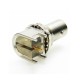 BNC HD Connectors Female Bulkhead Angle Through Hole for Panel Mount 3.3mm