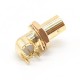 BNC Jack Connector Right Angled Bulkhead for PCB Mount