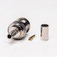 BNC Male Connector 180 Degree Plug Crimp Type for RG58 Coaxial Cable BNC Male Connector 180 Degree Plug Crimp Type for RG58 Coaxial Cable