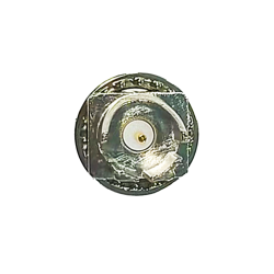 BNC Straight Connector Bulkhead Female Edge Mount for PCB 1.1mm