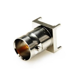 BNC Straight Female Connector Through Hole for PCB Mount
