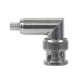 Coax To BNC Connector Right Angle Male Type Crimp Cable Coax To BNC Connector Right Angle Male Type Crimp Cable