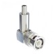 Coax To BNC Connector Right Angle Male Type Crimp Cable Coax To BNC Connector Right Angle Male Type Crimp Cable