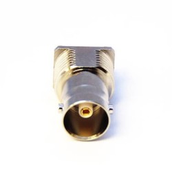Edge Mount BNC Female Connector Solder Vertical type Through Hole