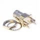 Edge Mount BNC Female Connector Solder Vertical type Through Hole Edge Mount BNC Female Connector Solder Vertical type Through Hole