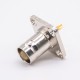 Flange Mount BNC Connector 4 Hole Female Connector Solder Type Flange Mount BNC Connector 4 Hole Female Connector Solder Type